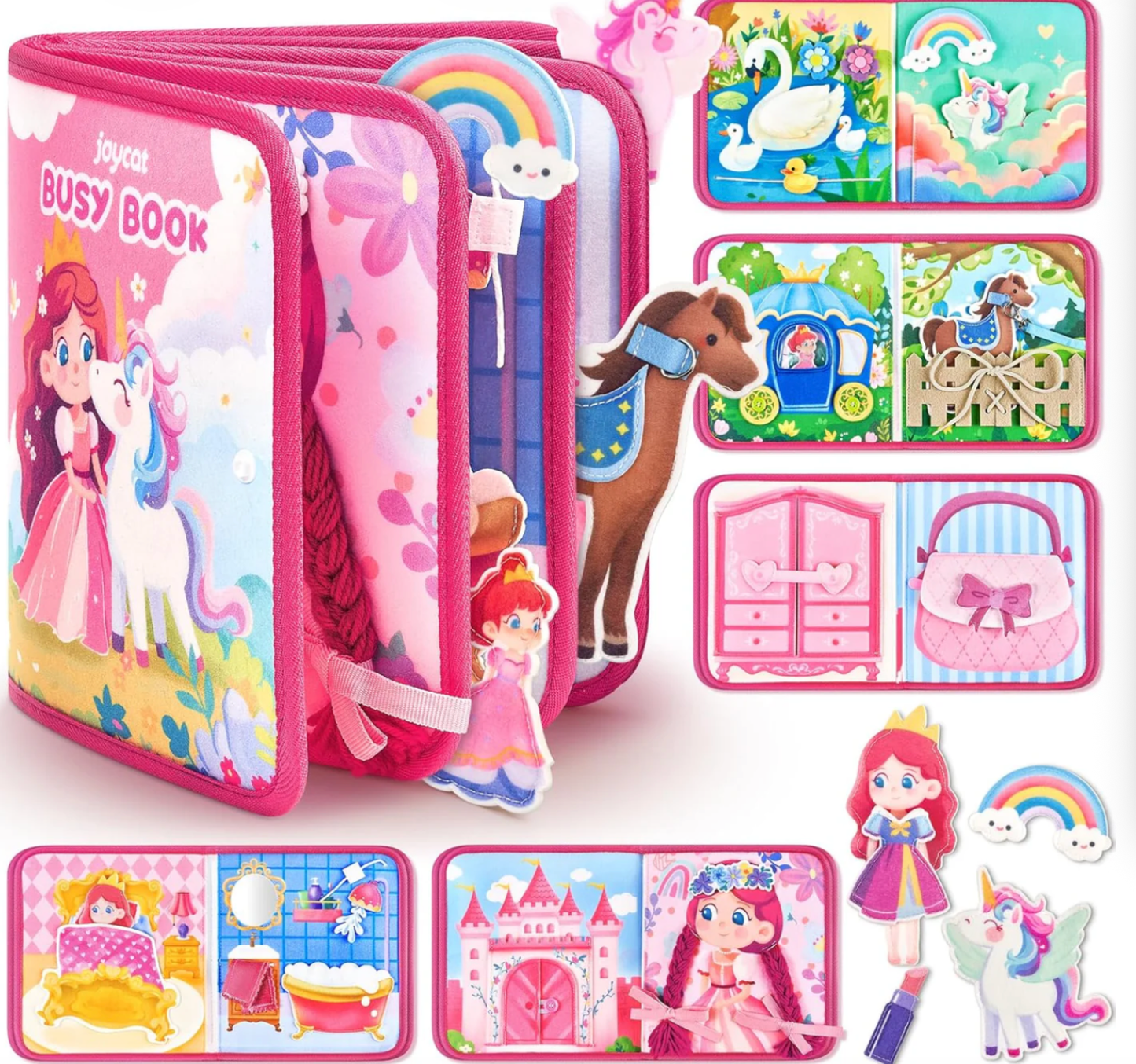 Princess Felt Busy Book