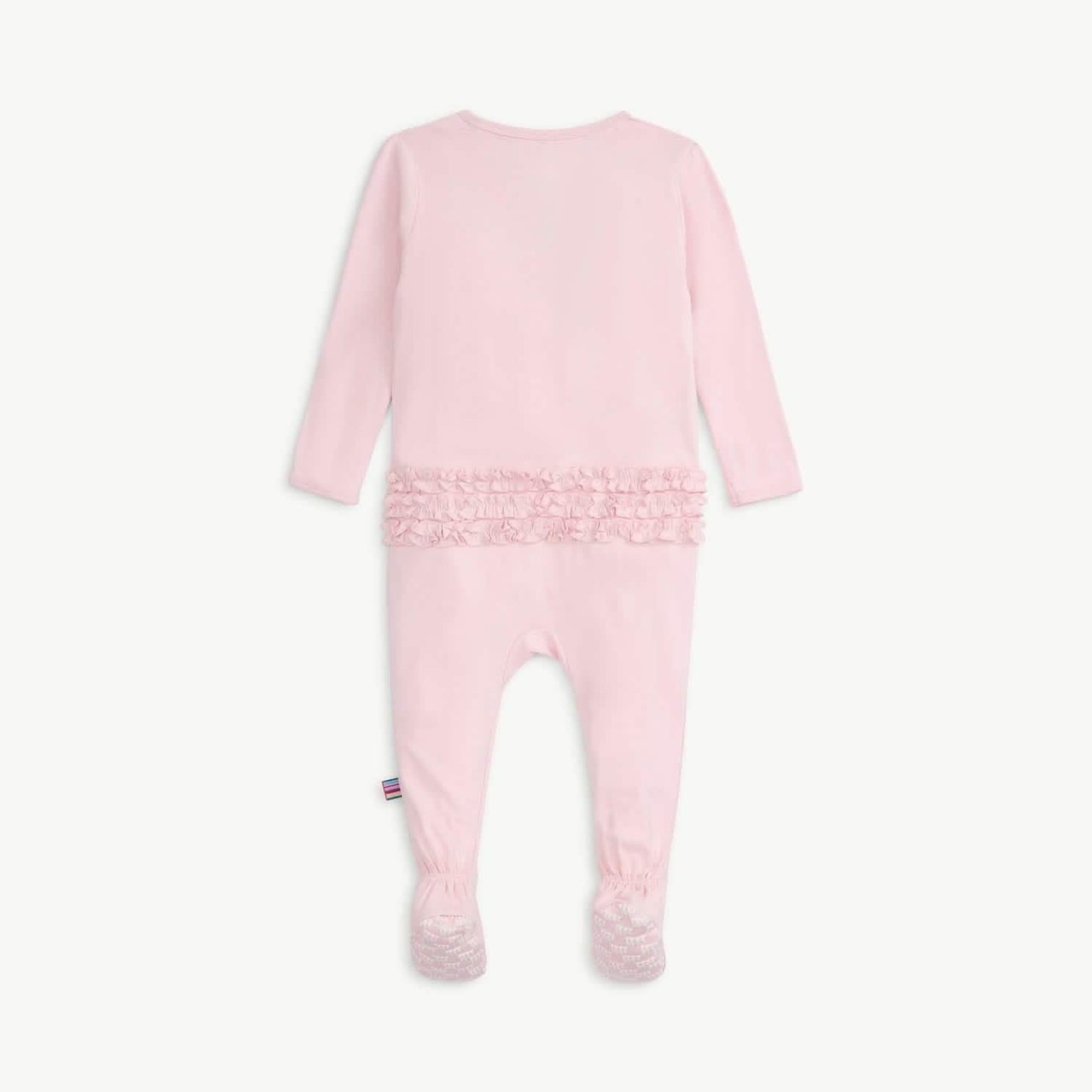 Pink Dogwood Ruffle Magnetic Footie