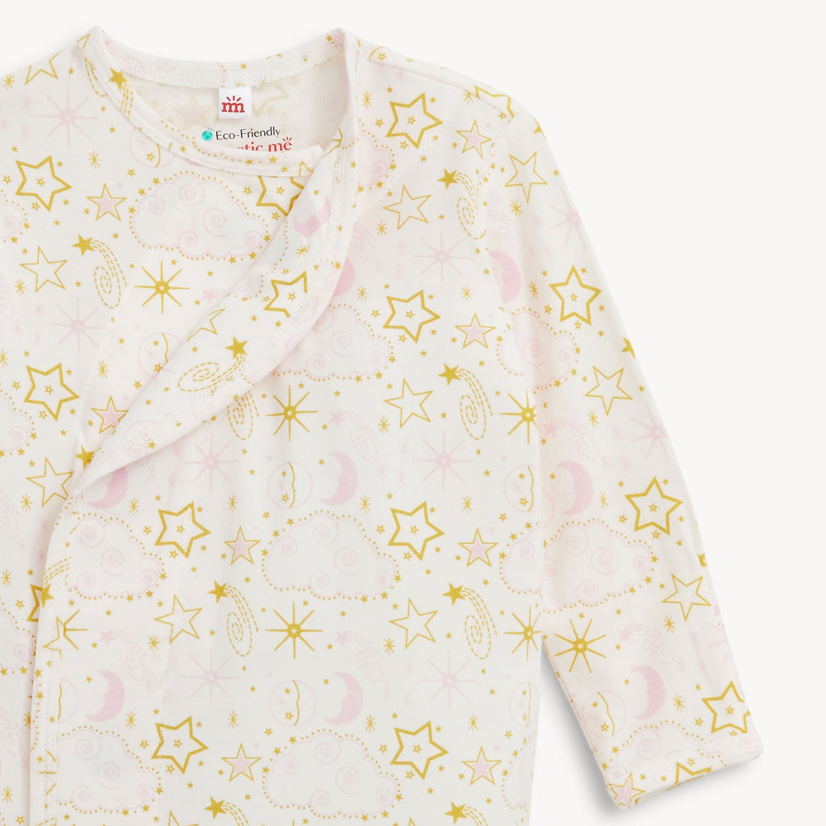 Stars Signs Pink Modal Gown and Hat Set