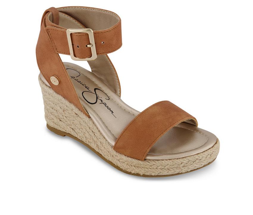 Cognac Asha Cuff Wedge