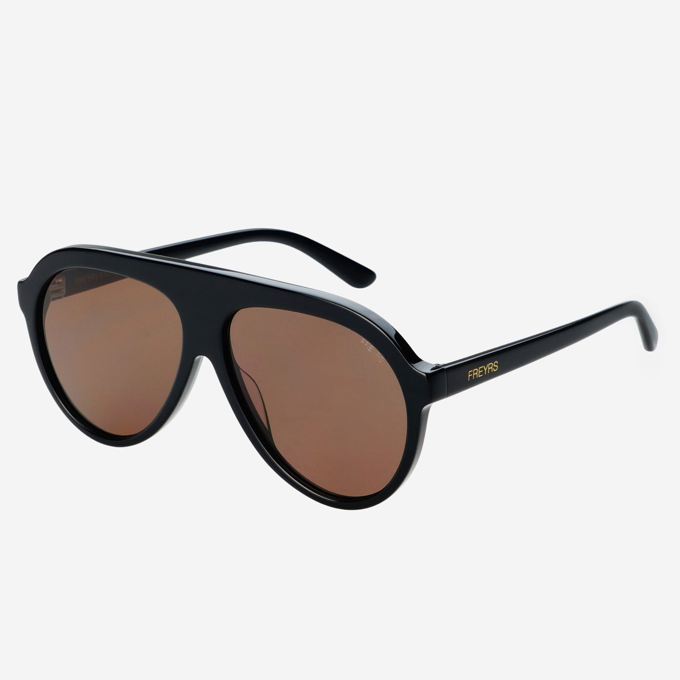 Black Maxwell Aviator Sunglasses