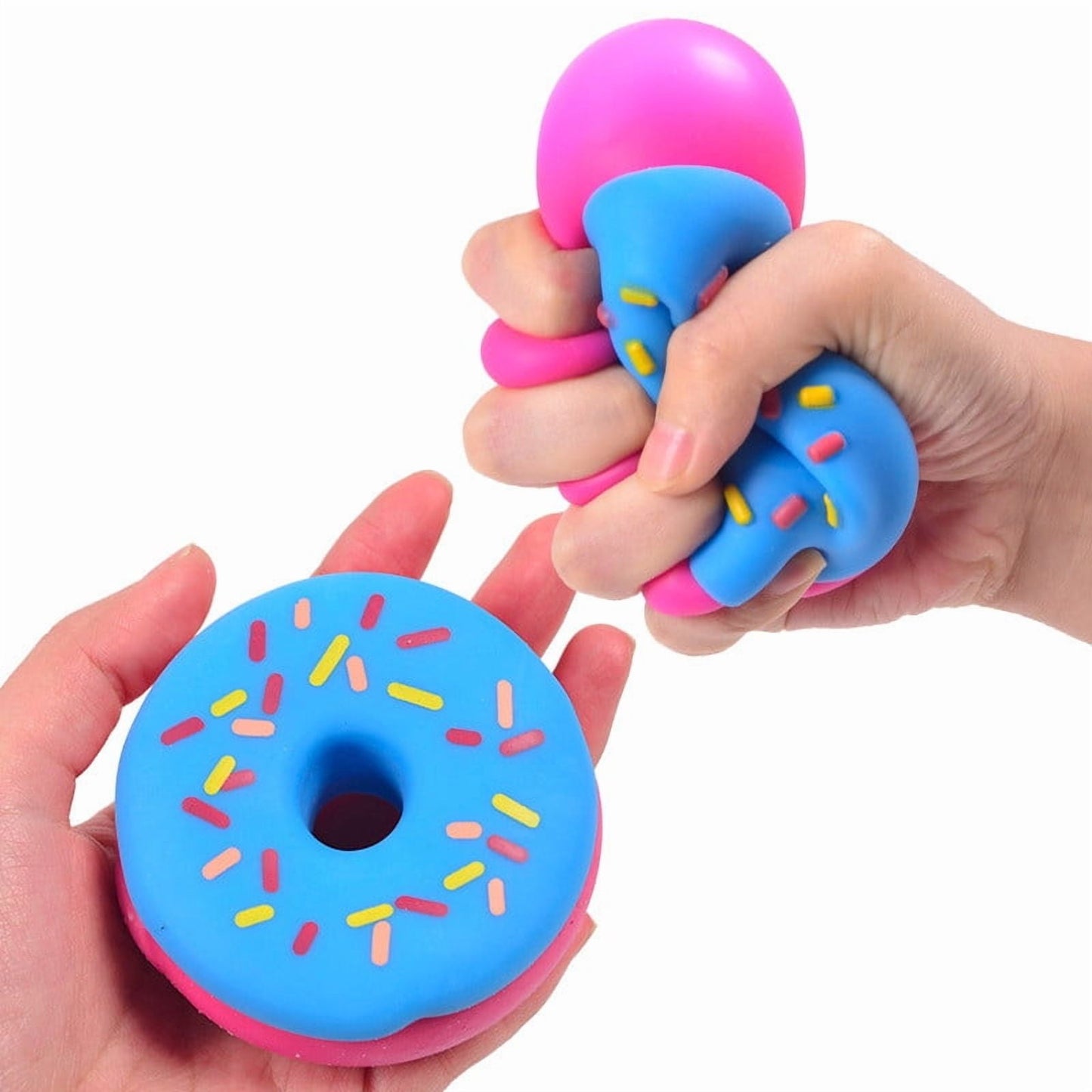 3.5" Assorted Dough Filled Donut Squishy