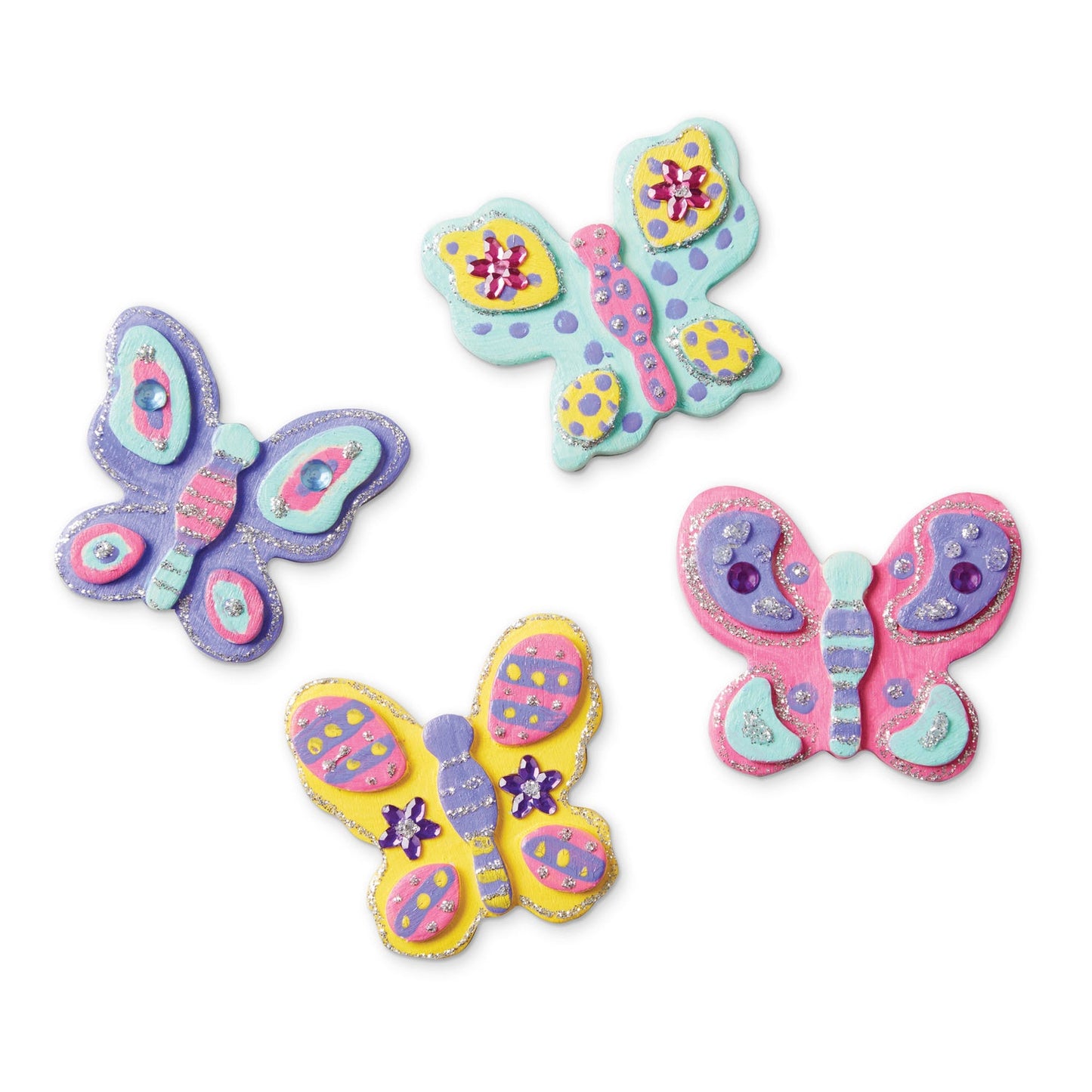 Created By Me! Wooden Butterfly Magnets