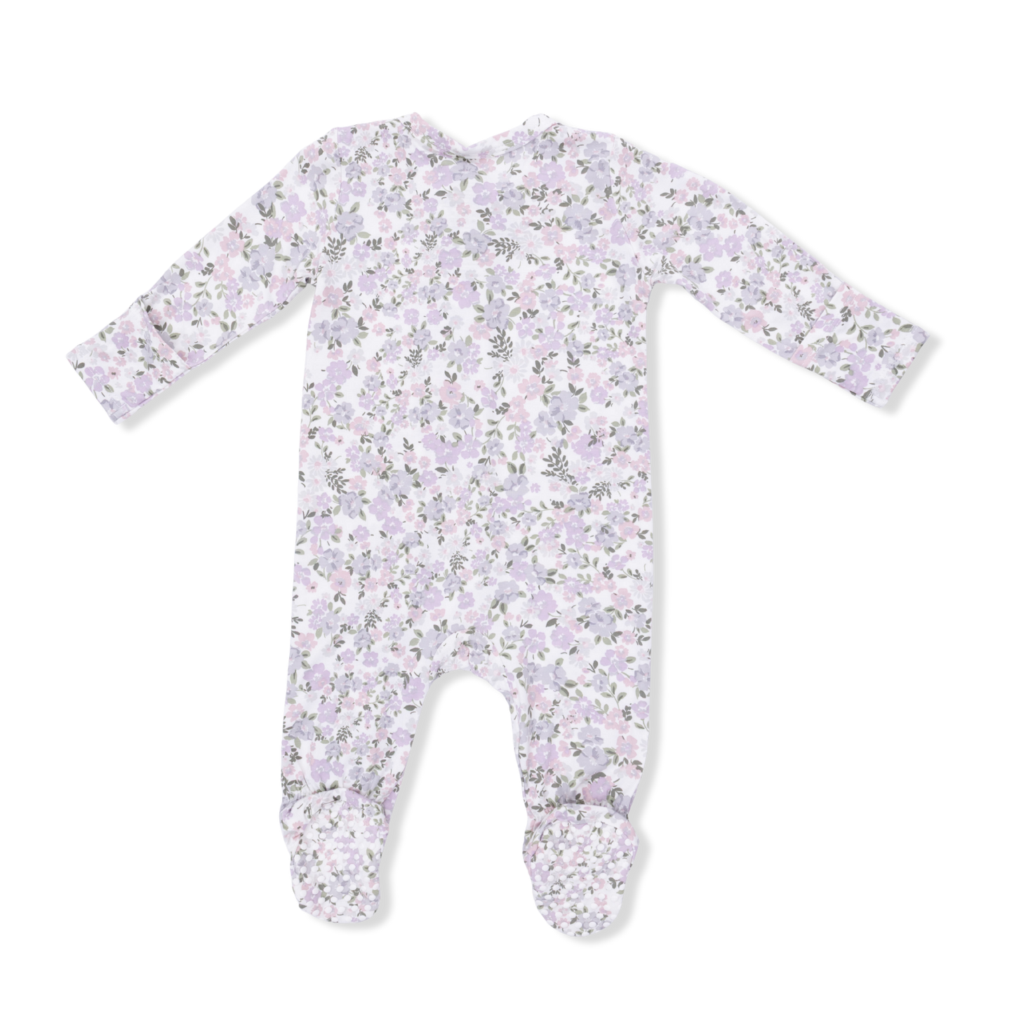 Shannon Floral Zip Footie