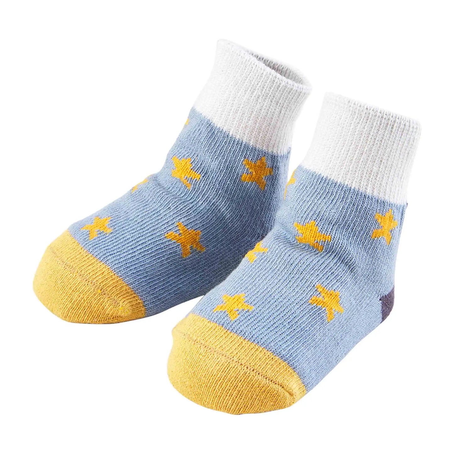 Baby Color Block Star Socks