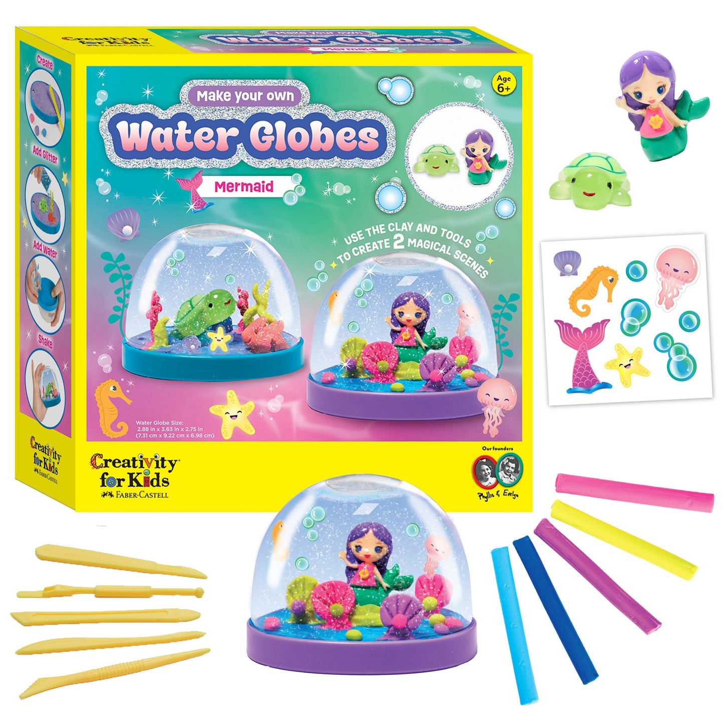 DIY Water Globes Mermaid