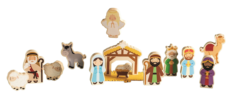 Nativity Wood Toy Set