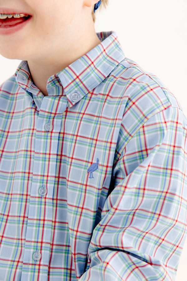 Kensington Court Plaid Dean's List Dress Shirt