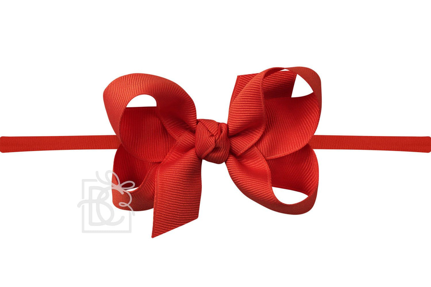 Red 3.5" Headband Bow