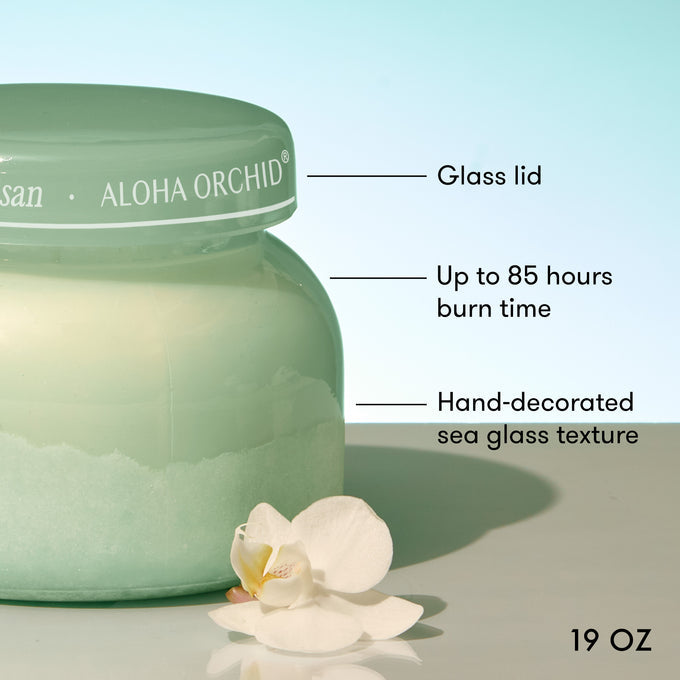 Capri Blue Luce d'Amalfi Signature Candle - Aloha Orchid