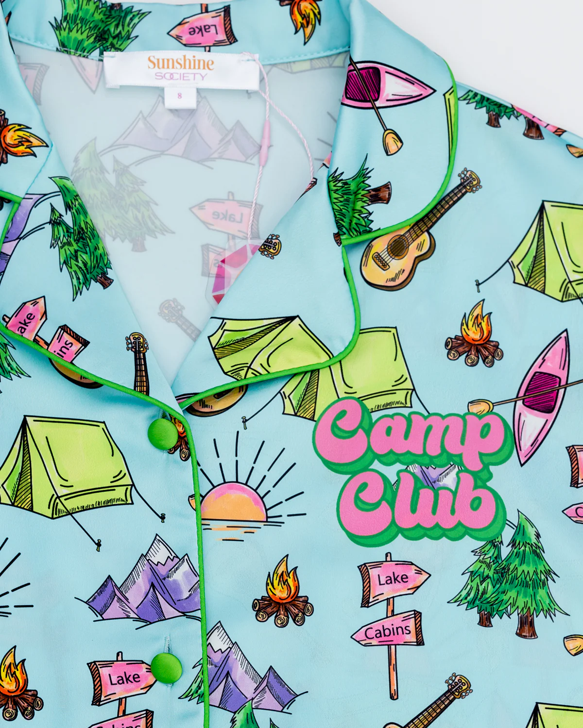Kids Camp Club Silky Set