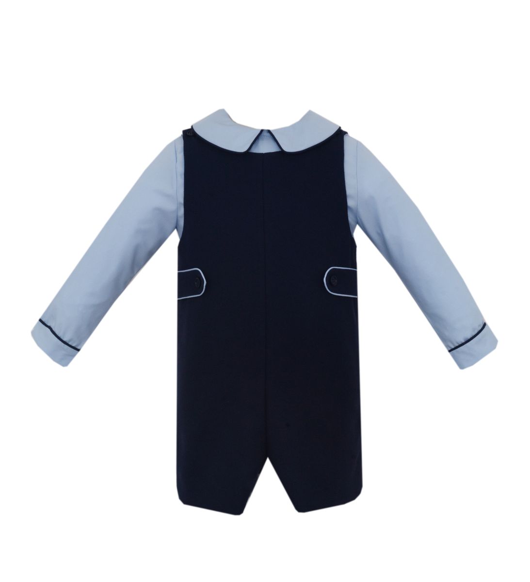 Navy Vivella Jon Jon Set