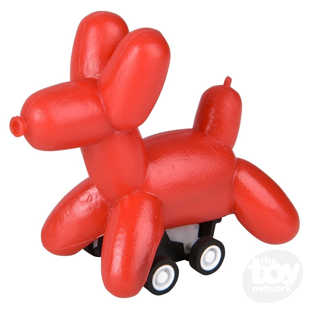 Pull Back Balloon Dog