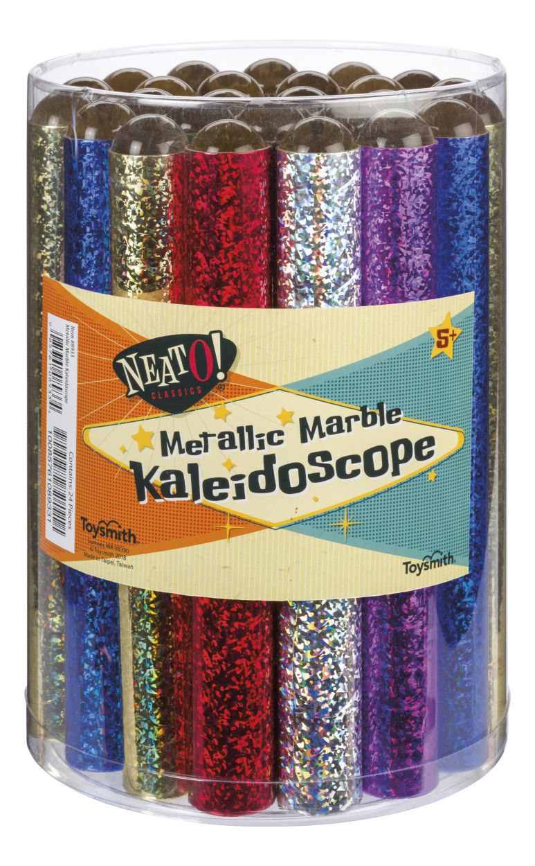 Neato! Metallic Marble Kaleidoscope