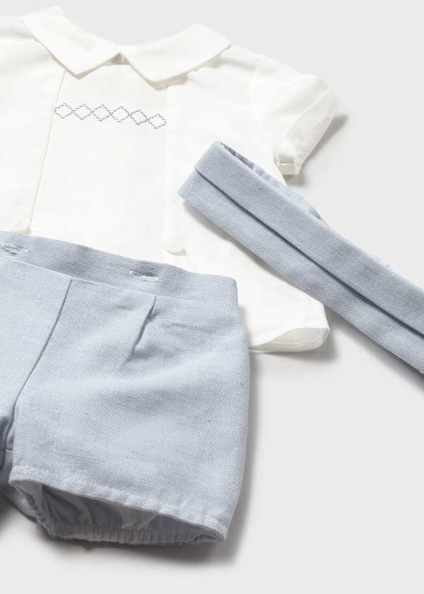 Dress Shorts & Shirt Set