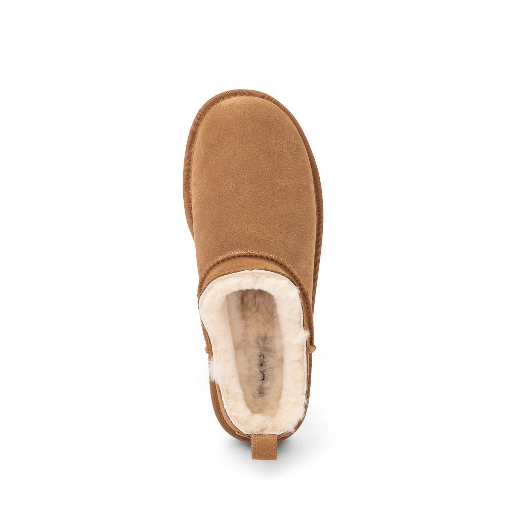 Women's Chestnut Micro Mini