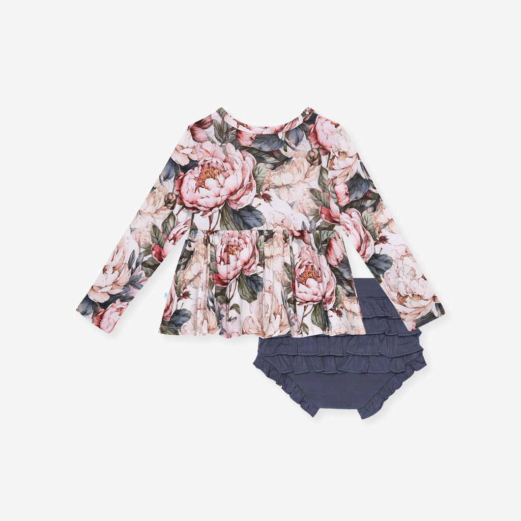 Aster Peplum Top & Bloomer Set