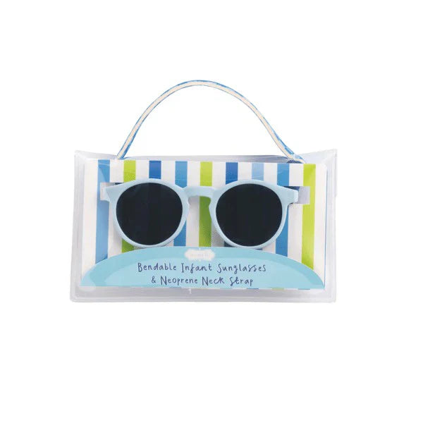 Light Blue Bendable Baby Sunglasses