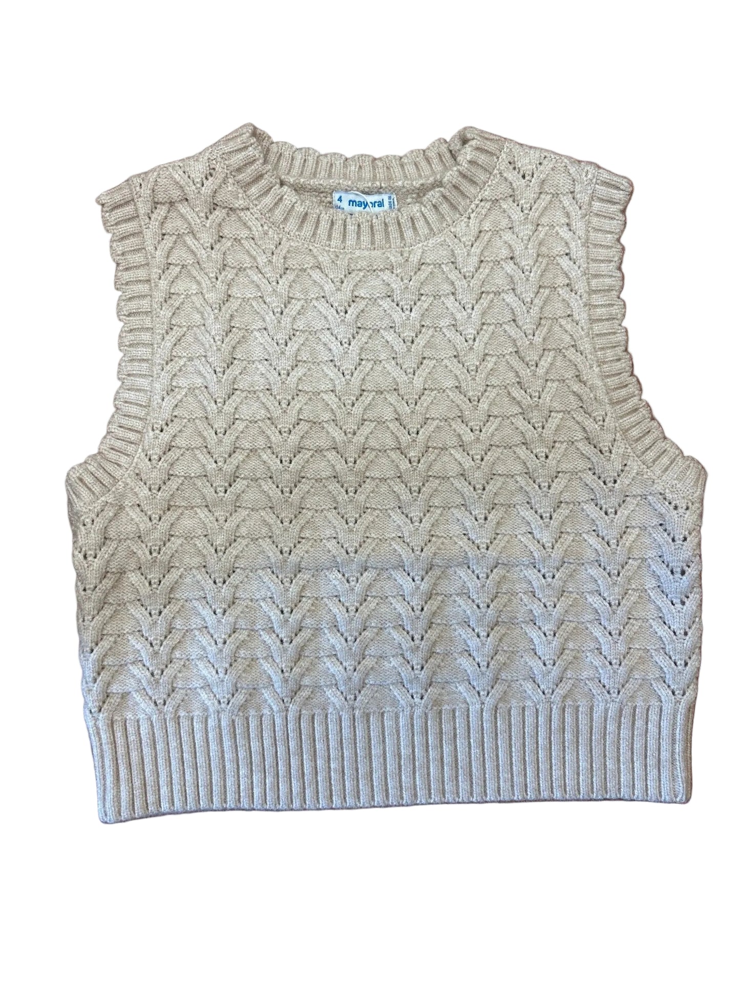 Tulip Knit Vest