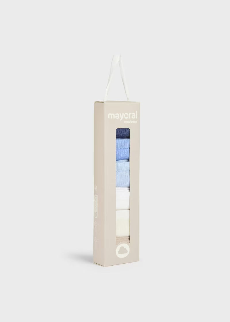 6pc EcoVero Socks - Blues