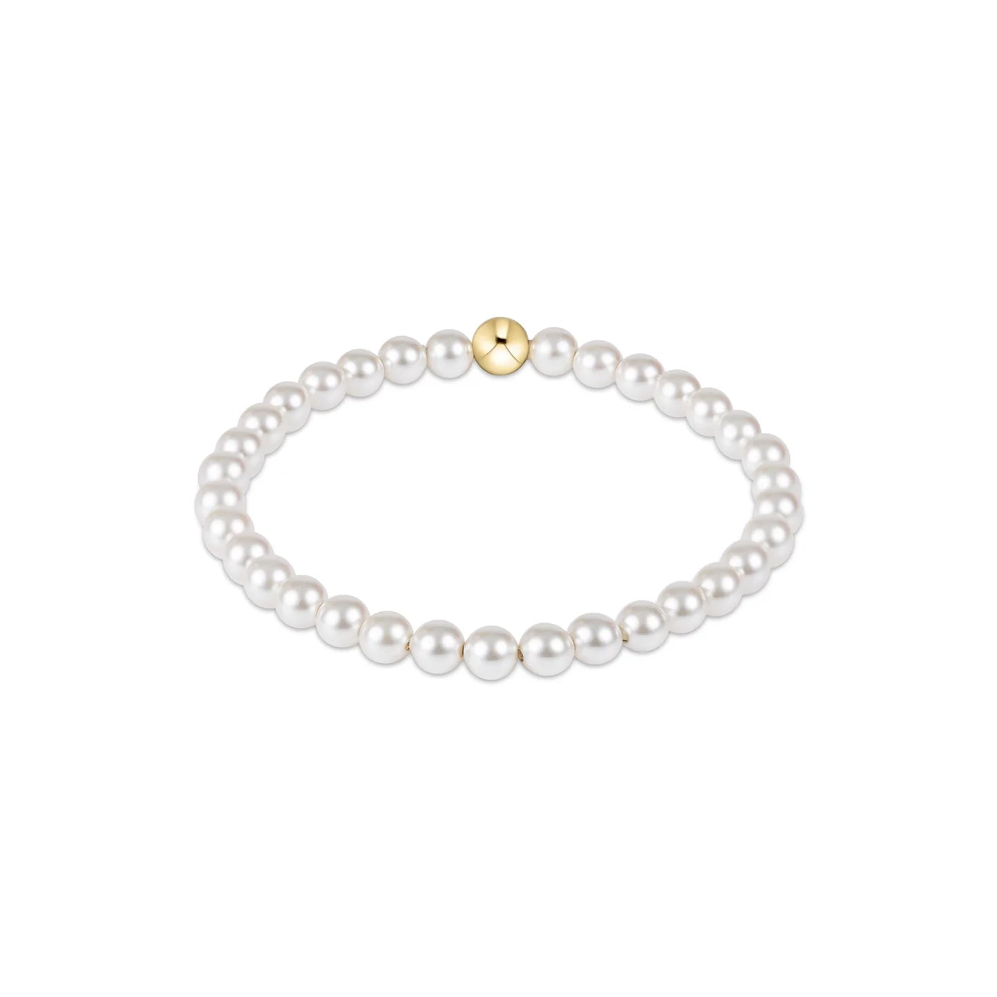 Classic Pearl 5mm Bead Bracelet