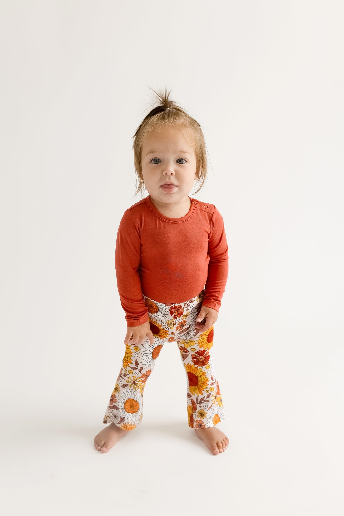 Goldie LS Bodysuit & Bell Bottom