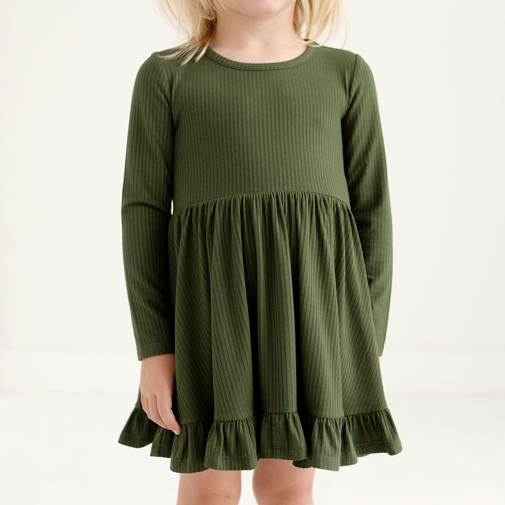 Pine Twirl Dress