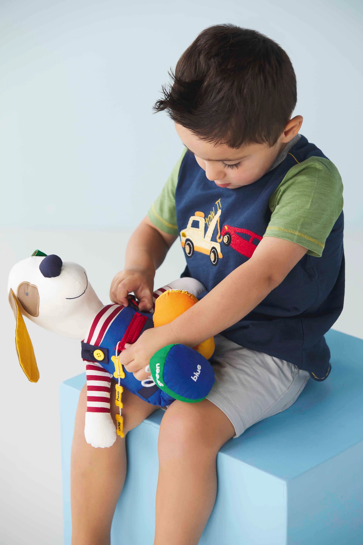 Blue Learn and Play Puppy