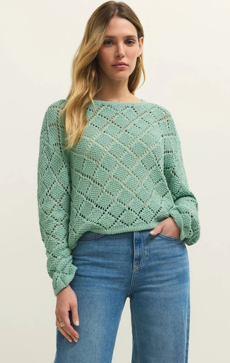 Hullen Crochet Sweater