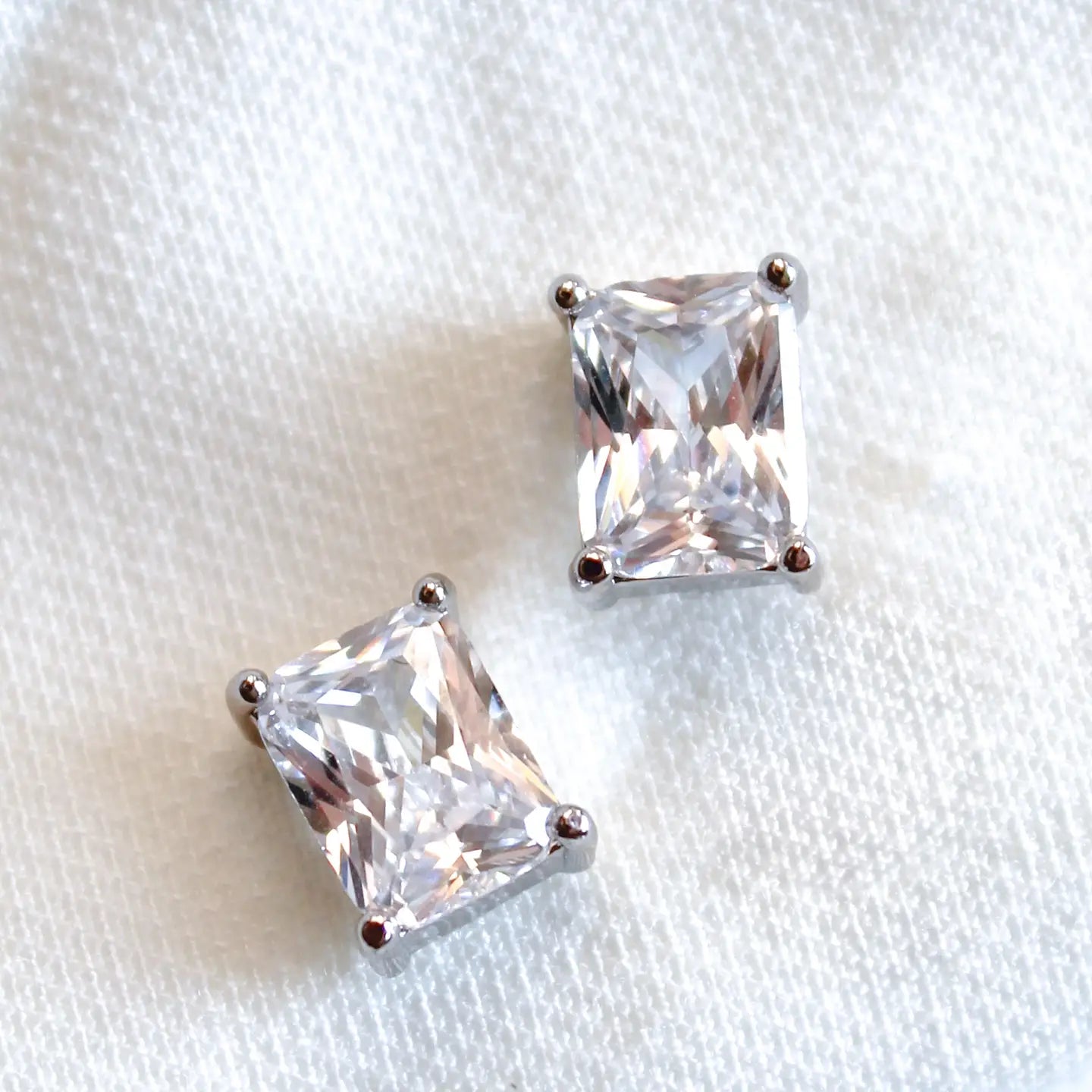 Prism Stud - Silver