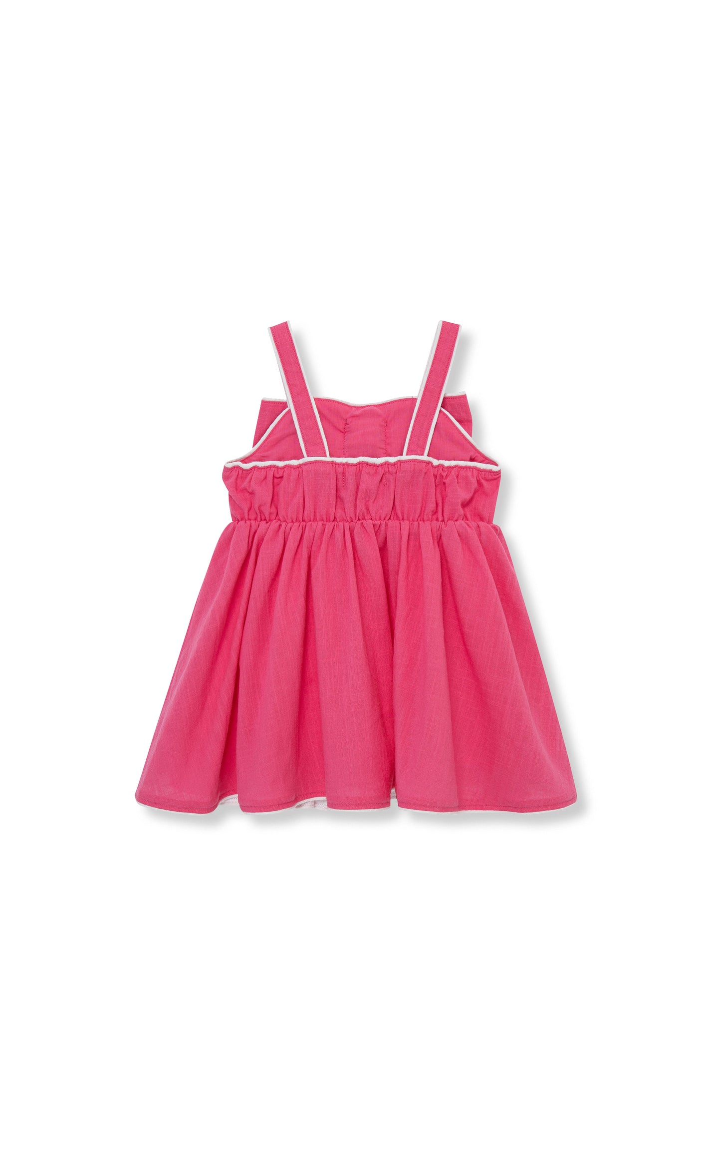 Piped Bow Front Dress