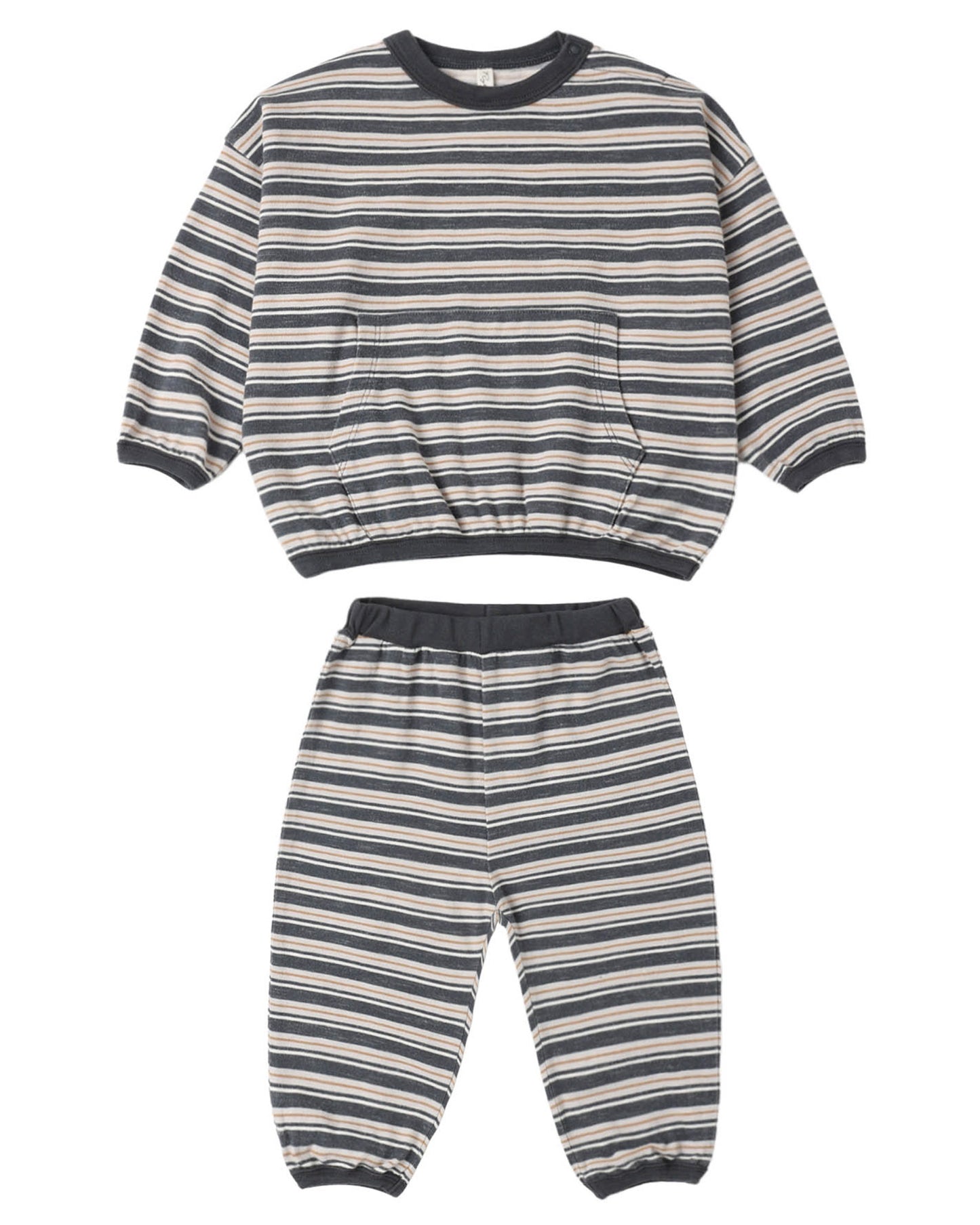 Blue Stripe Relaxed Set