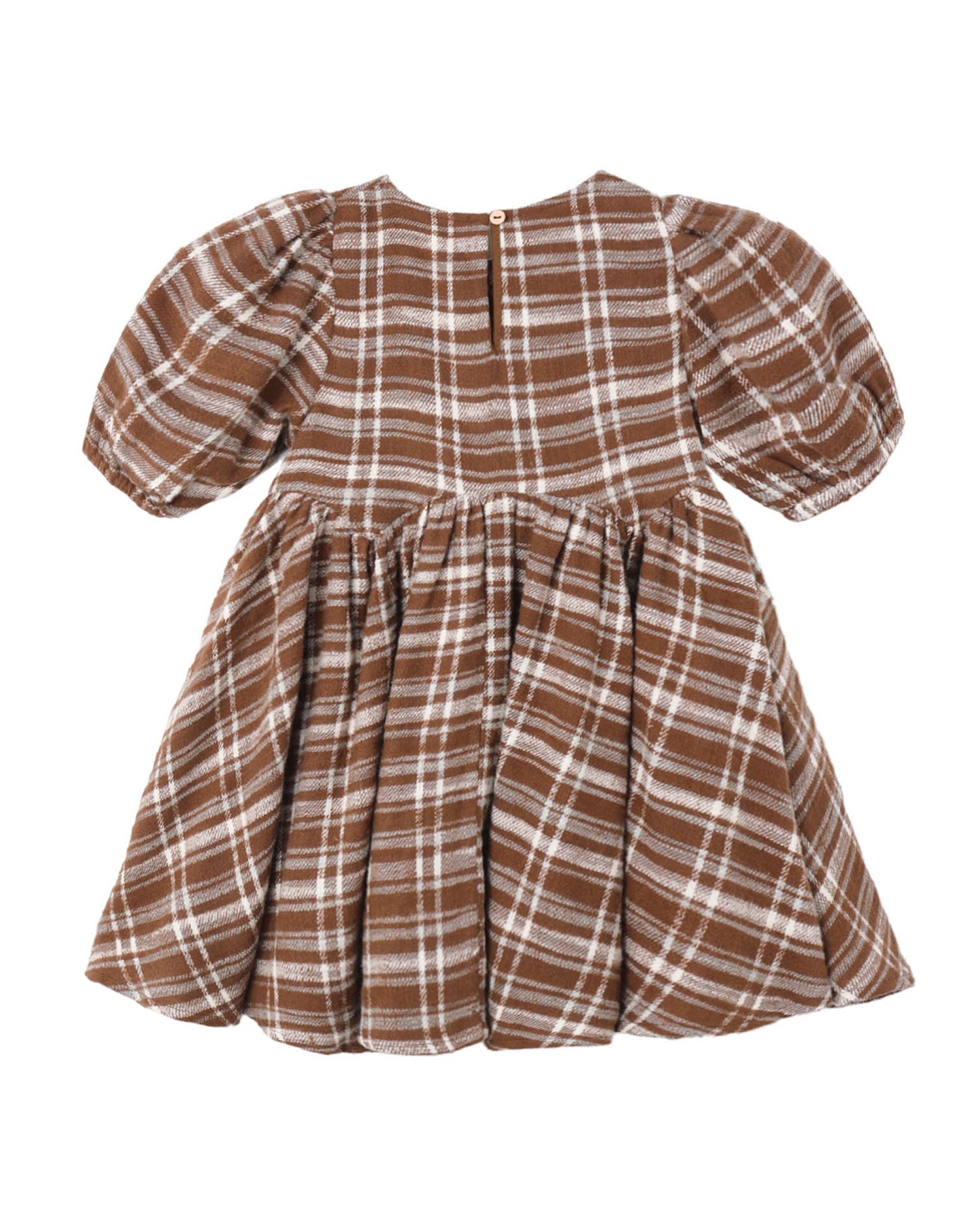 Aspen Plaid Rose Dress