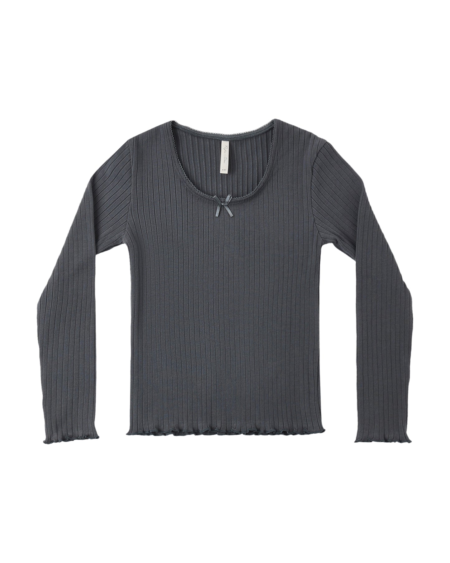 Midnight L/S Rib Tee
