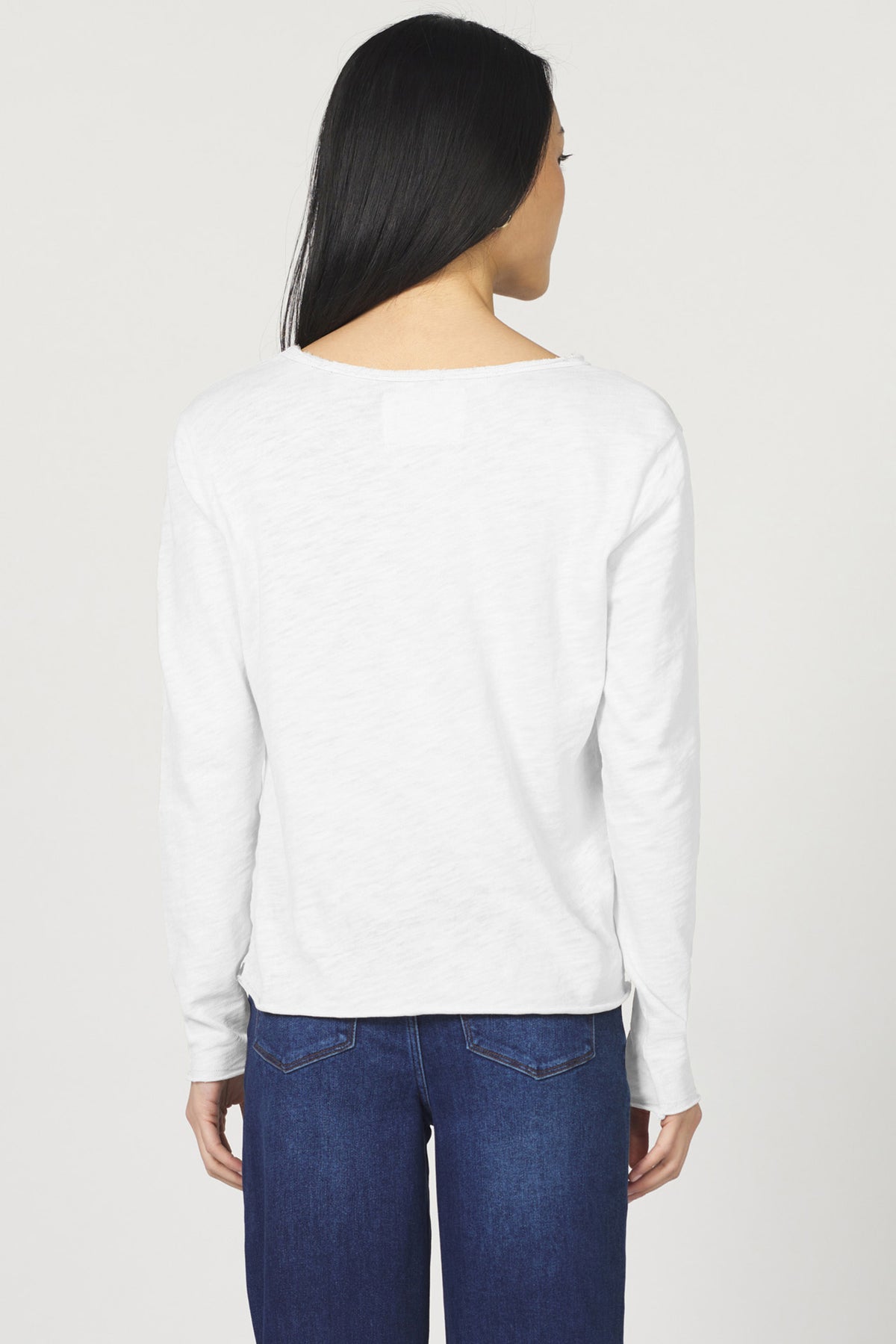 Vanya Long Sleeve Top - White