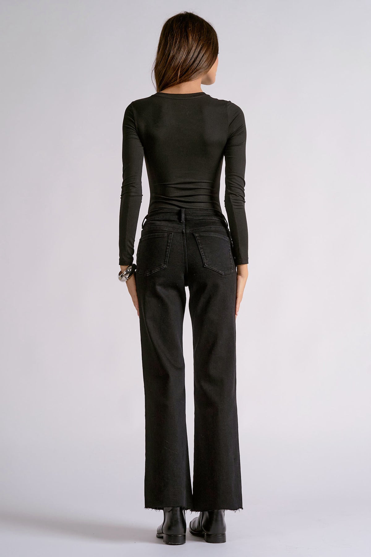 Black Studded Jean