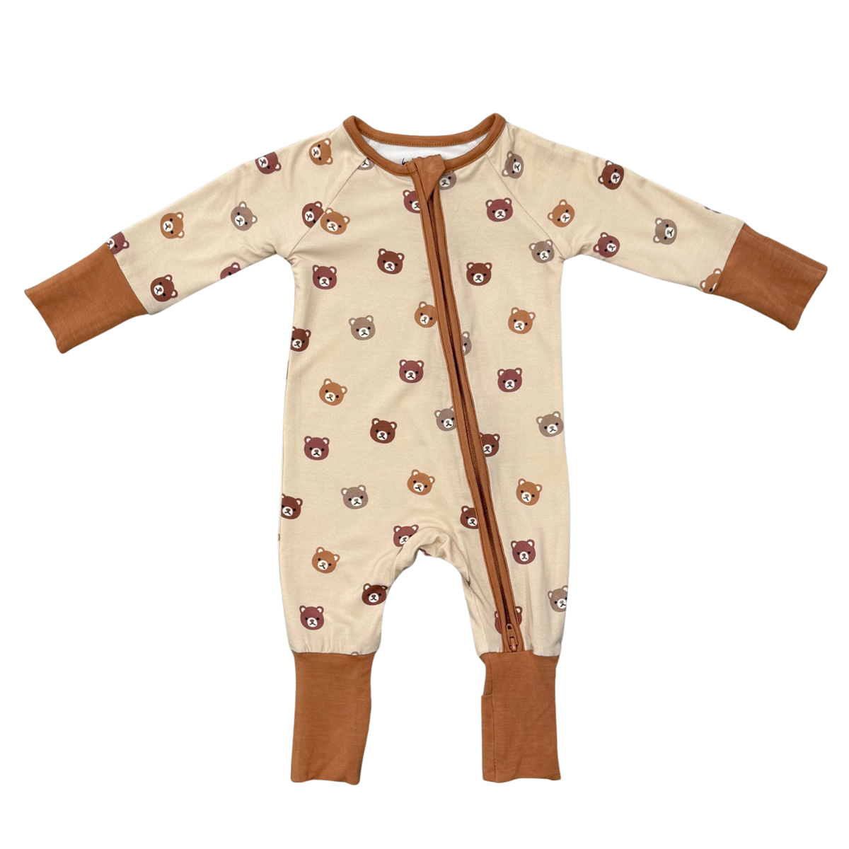 Baby Bear Zip Romper
