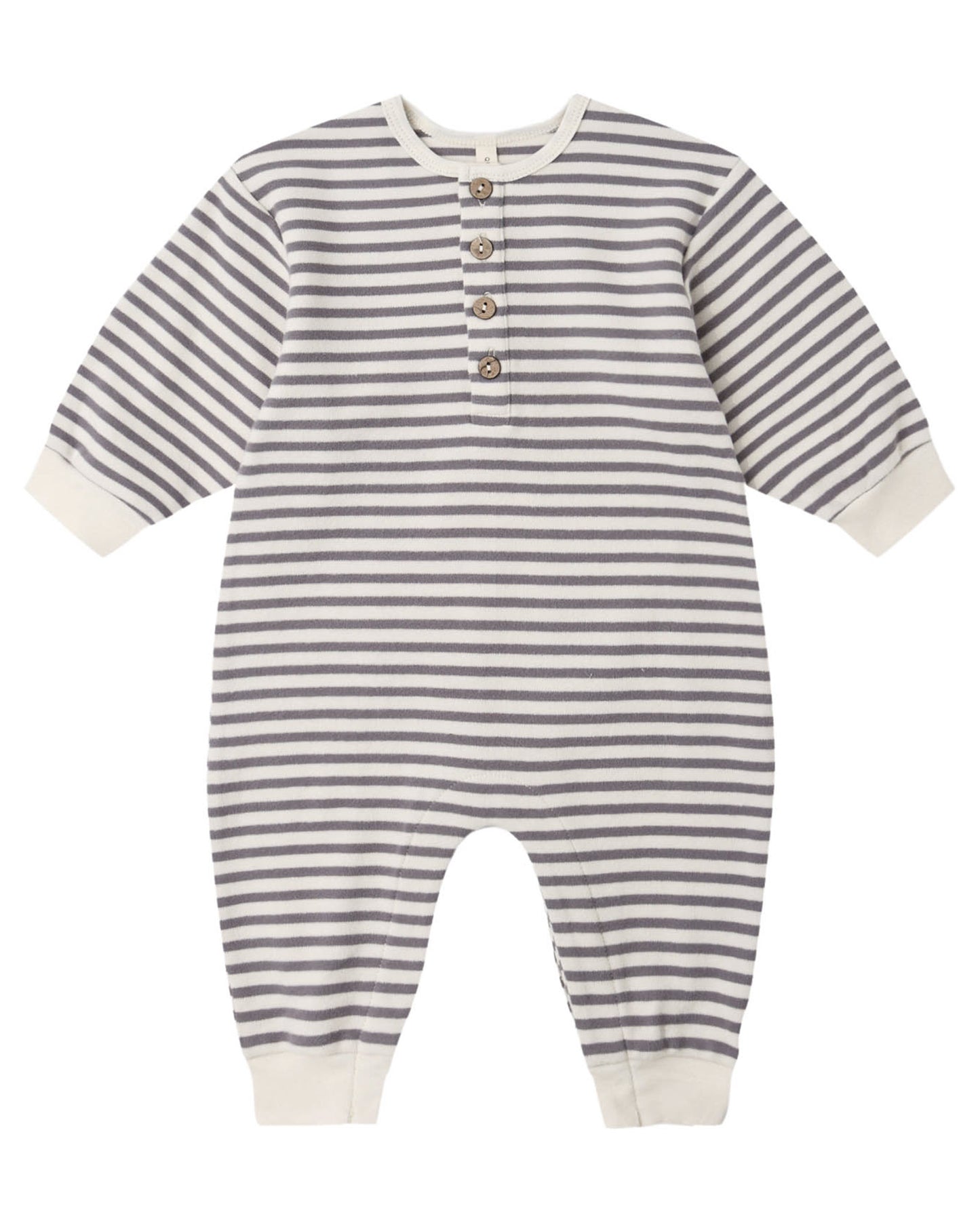 Slate Stripe Relaxed Jumpsuit