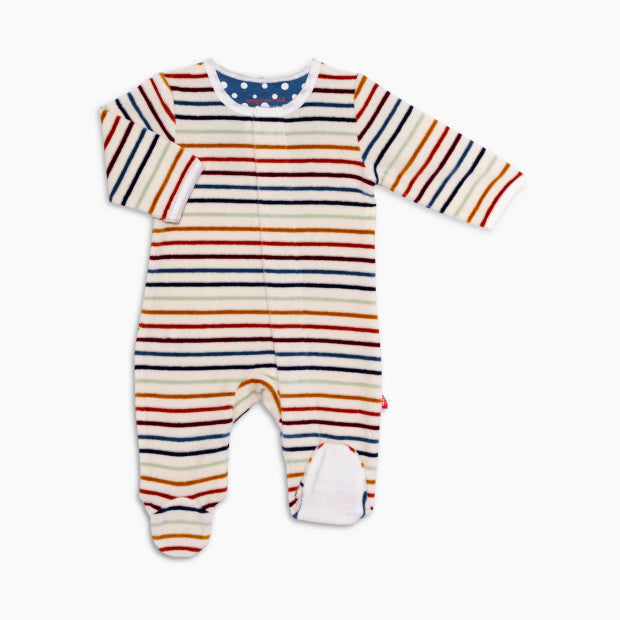 Multi stripe Footie