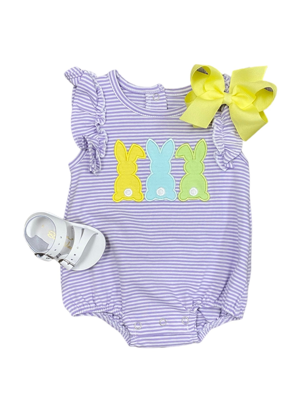 Bunnies Appliqué Bubble