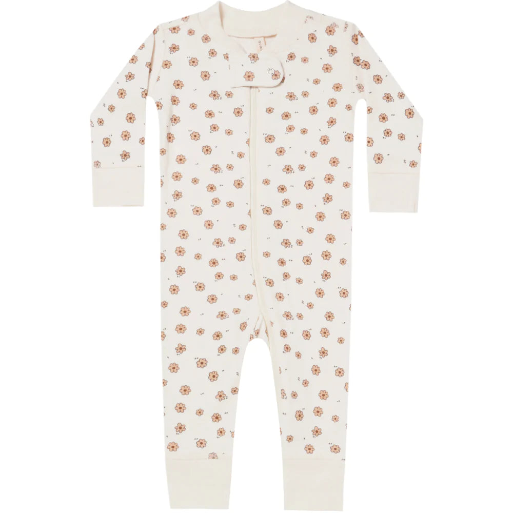 Long Sleeve Zip Sleeper Daisy