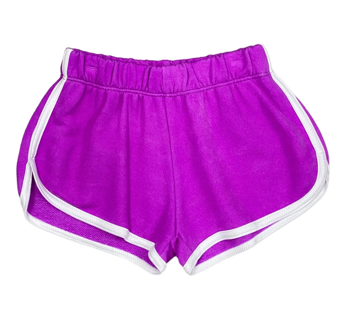 Neon Purple/White Shorts