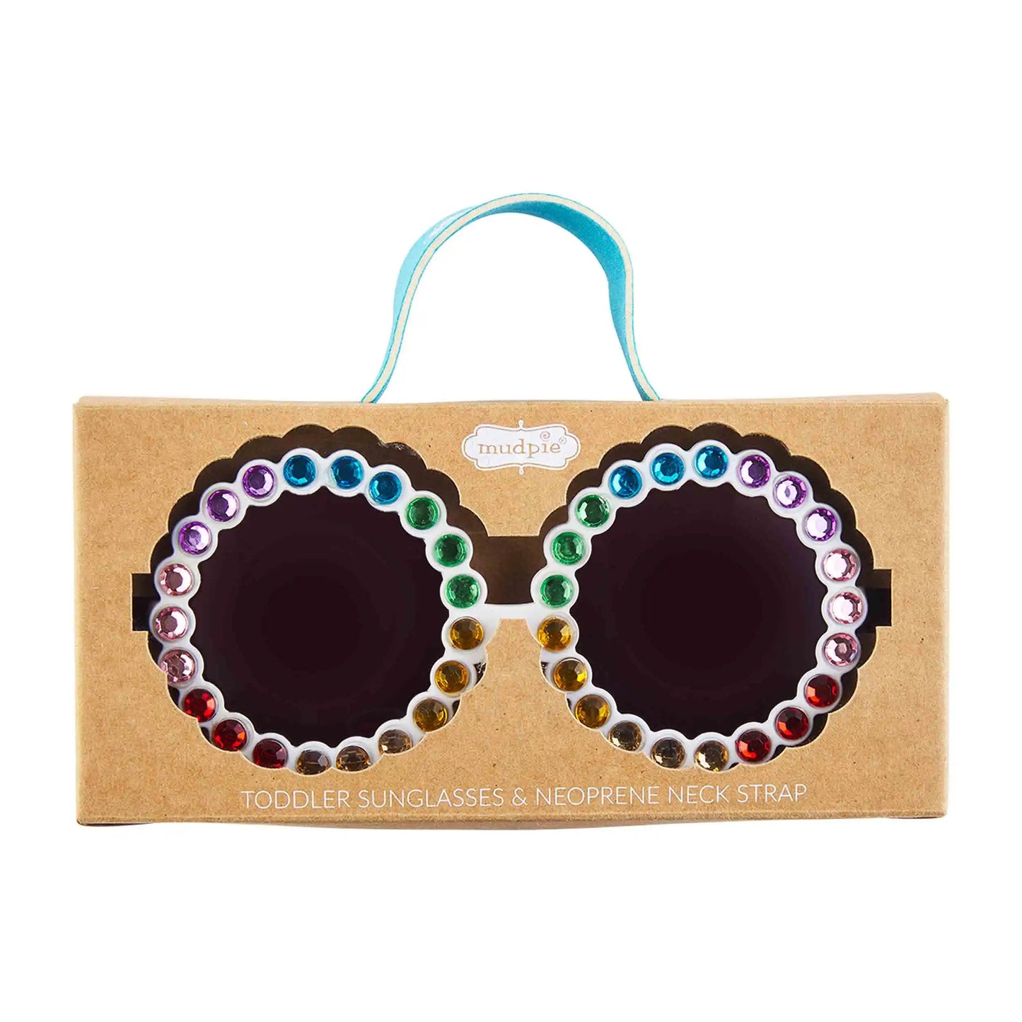 Rainbow Rhinestone Sunglasses