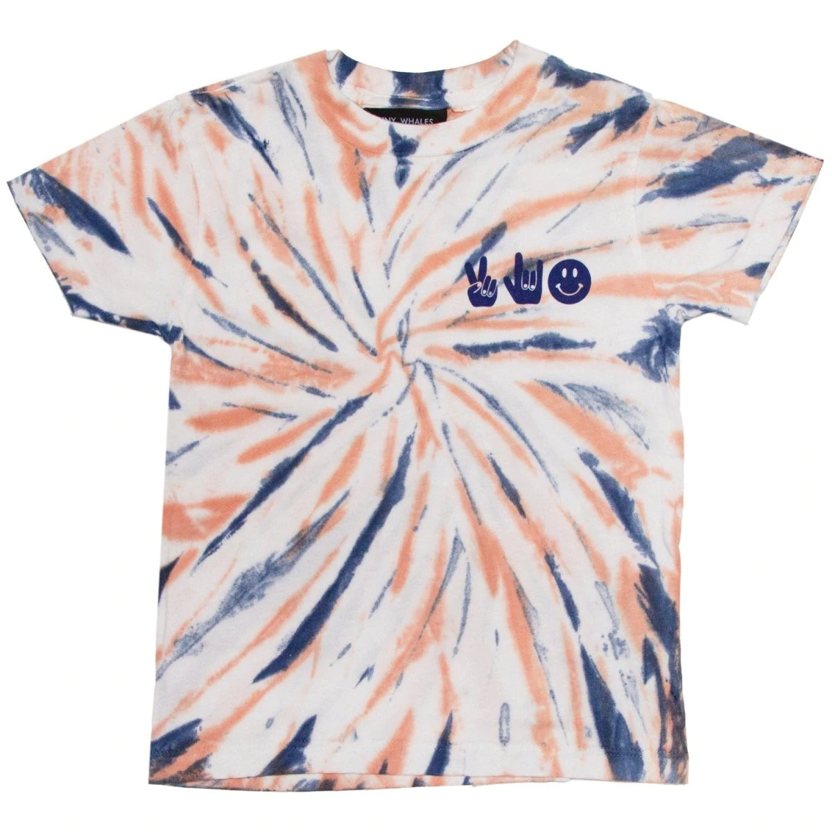 Peace & Love Tie Dye Tee