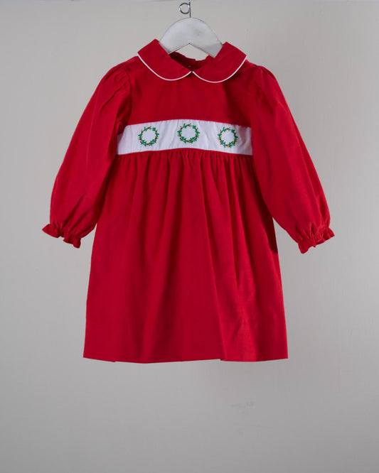 Christmas Wreath Sophie Dress