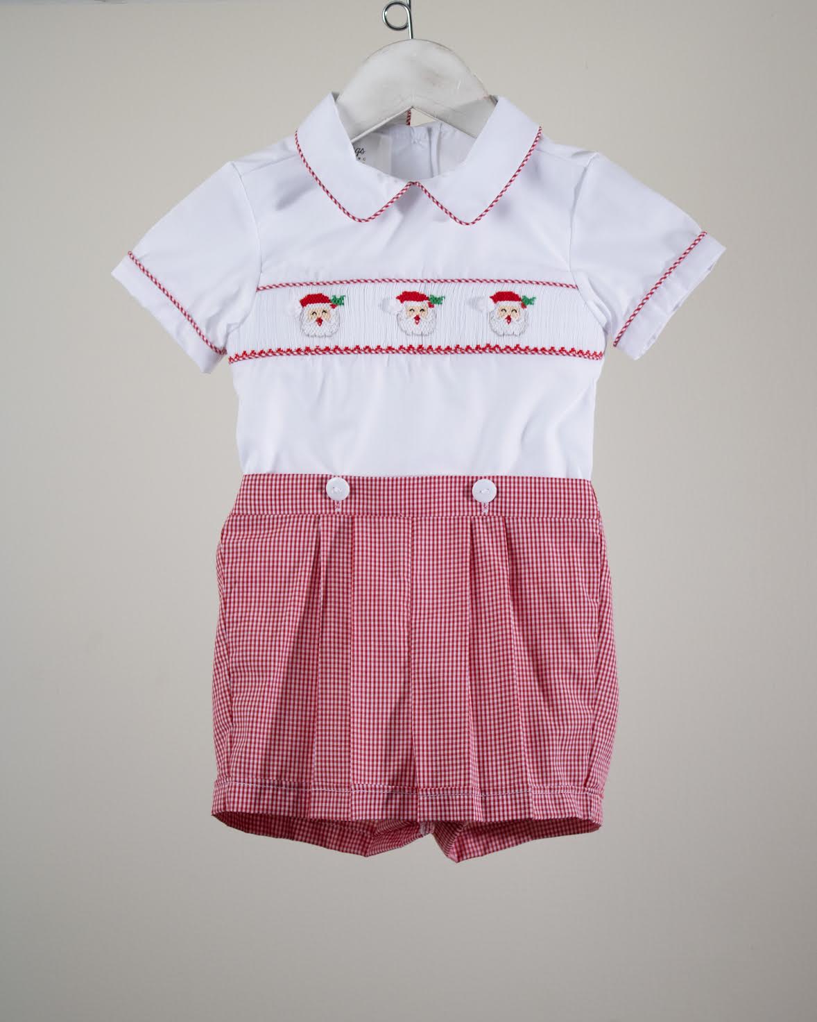 Little Clause Gingham Caleb Set