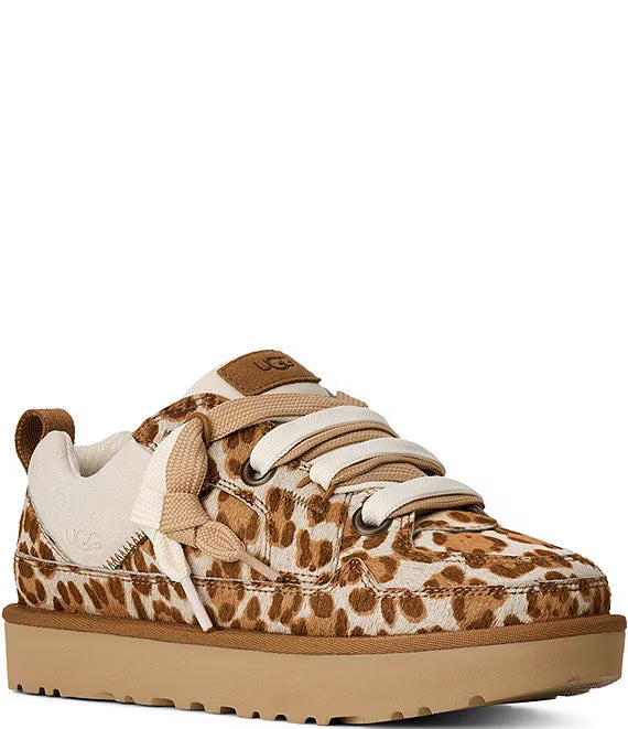 Women Lo Lowmen Plains Leopard Sneaker