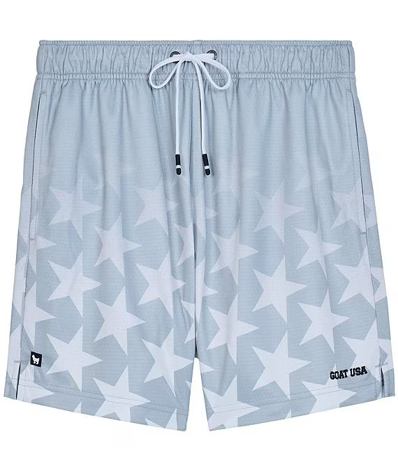 Star Ombre High Rise Mesh Shorts