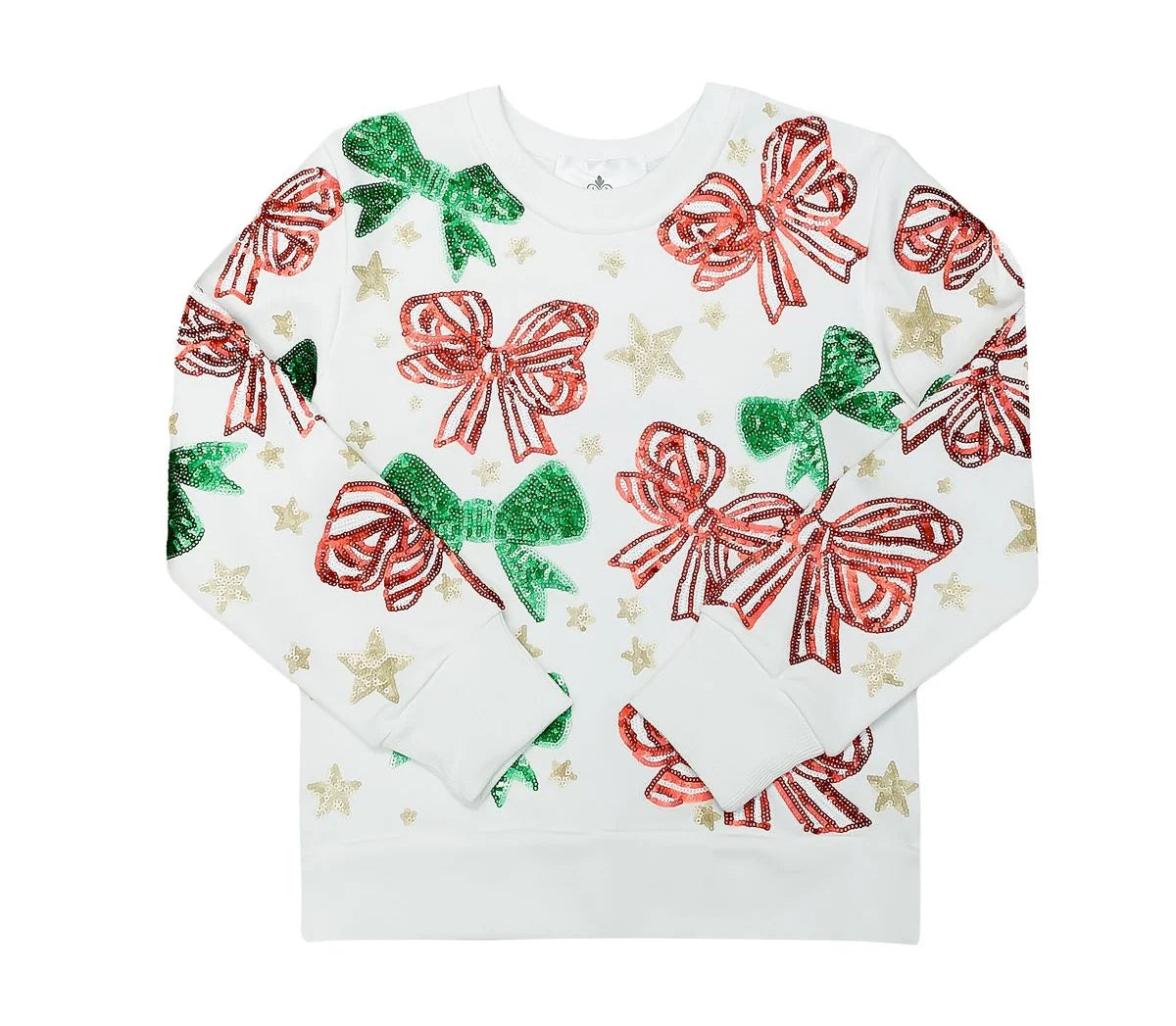 Kids' Old-Fashioned Christmas Bows Sweatshirt
