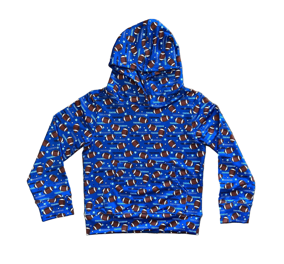 Ryder Tex Performance Hoodie-Blue Touchdown